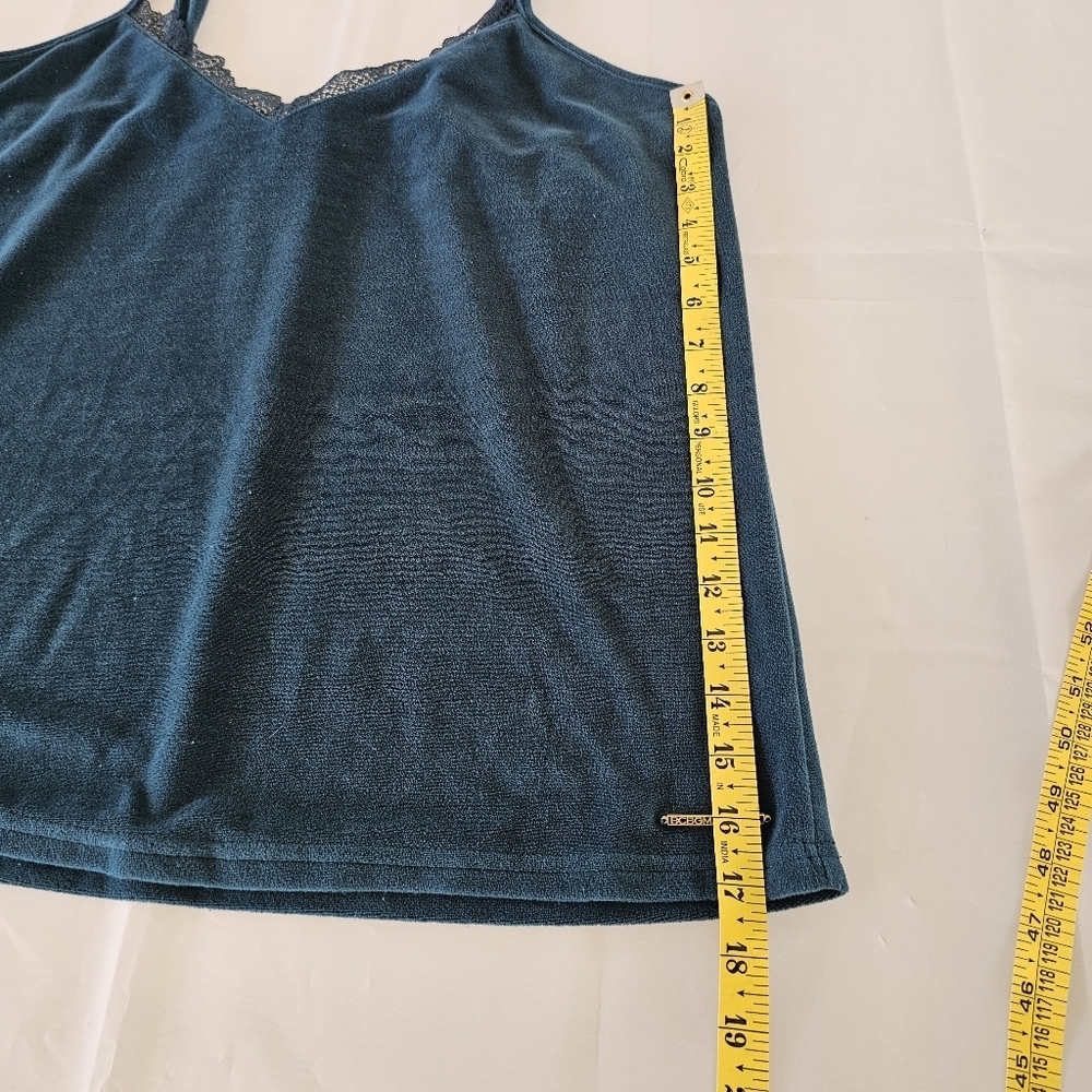 BCBGMaxAzria XL Woman's Teal Camisole - Picture 8 of 10